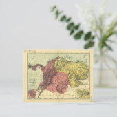 Karte Kolumbien und Venezuela (1898) (Stehend Vorderseite)