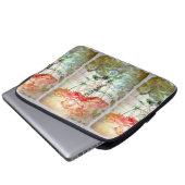 Karte, Kompass, Rosen Laptopschutzhülle (Vorne Knopf)