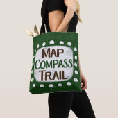 Karte Kompassweg Tote Tasche (Von Nahem)