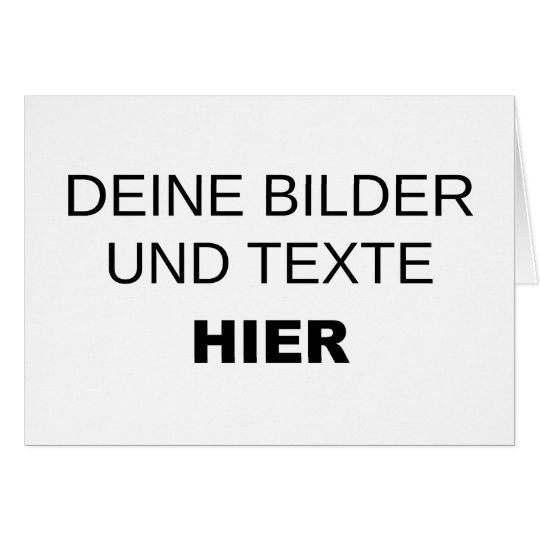 Karte komplett selbst gestalten