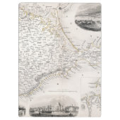 KARTE: KRIM, c1855 Klemmbrett (Rückseite)