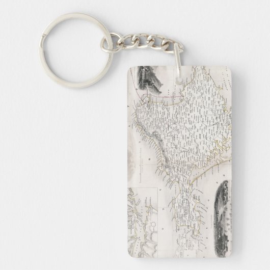 KARTE: KRIM, c1855 Schlüsselanhänger (Vorderseite)