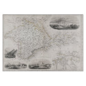 KARTE: KRIM, c1855 Schneidebrett (Vorderseite)