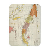 KARTE: KUBA, 1900 MAGNET (Vertikal)