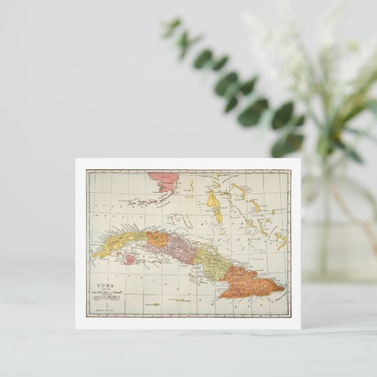 KARTE: KUBA, 1900 POSTKARTE (Stehend Vorderseite)