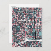 Karte Kyotos Japan (Vorne/Hinten)