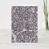 Karte Kyotos Japan (Vorderseite)