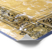 Karte La Tourrette von Louisiana (1848) Poster (Ecke)