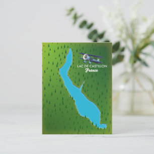 Karte "Lac de Castillon France"