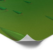 Karte "Lac de Castillon France" Poster (Ecke)