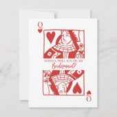 Karte Las Vegas Bridesmaid Vorschlag Card (Vorderseite)