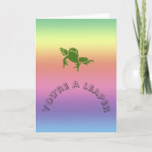 Karte - Leaper Geburtstag (Vorderseite)