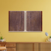 Karte Leinwanddruck (Insitu (Wohnzimmer))