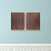 Karte Leinwanddruck (Insitu (Holzboden))