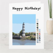 Karte - Leuchtturmfarbe nach Anzahl (Vorderseite)