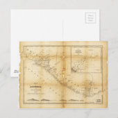 Karte Liberias (1870) (Vorne/Hinten)