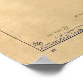 Karte Los Angeles & San Gabriel Mountains (1915) Poster (Ecke)