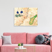 Karte Madagaskar 2 Leinwanddruck (Insitu (Wohnzimmer))