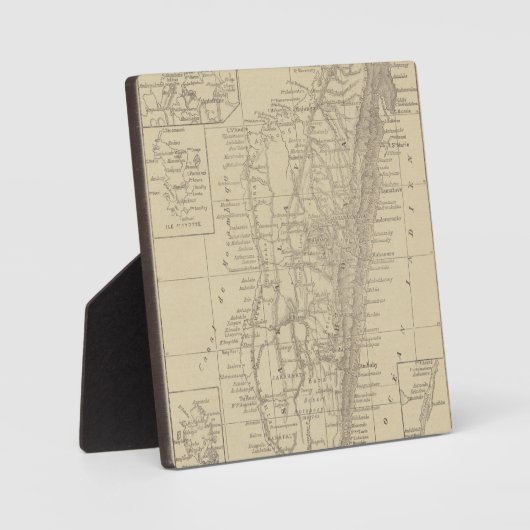 Karte Madagaskars Fotoplatte (Vorderseite)