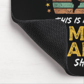Karte Maker Funny Kartograf Quote Graphen Mousepad (Ecke)