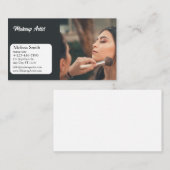 KARTE MAKEUP-KÜNSTLER (Vorne/Hinten)