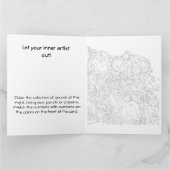 Karte - Maler mit Gourd Ernte nach Anzahl. (Innenseite)