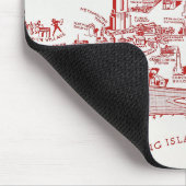 KARTE: MANHATTAN, c1935 Mousepad (Ecke)