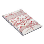 KARTE: MANHATTAN, c1935 Notizblock (Rechte Seite)