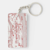 KARTE: MANHATTAN, c1935 Schlüsselanhänger (Rückseite)