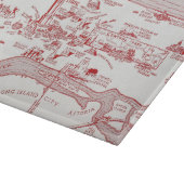 KARTE: MANHATTAN, c1935 Schneidebrett (Ecke)