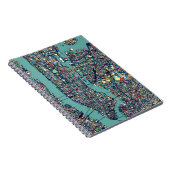 Karte Manhattans New York Notizblock (Rechte Seite)