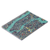 Karte Manhattans New York Notizblock (Linke Seite)