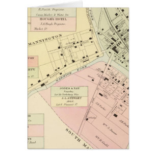 Karte Mannington, West Virginia