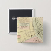 Karte Mannington, West Virginia Button (Vorne & Hinten)