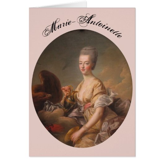 Karte – Marie-Antoinette – Card (Vorne)