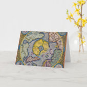 Karte Mercators Nordpol des 16. Jahrhunderts (Gelbe Blume)