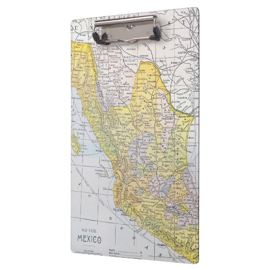 KARTE: MEXIKO KLEMMBRETT (Links)