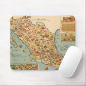 Karte Mexiko Mousepad (Mit Mouse)