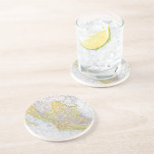 KARTE: MEXIKO SANDSTEIN UNTERSETZER (Seite)