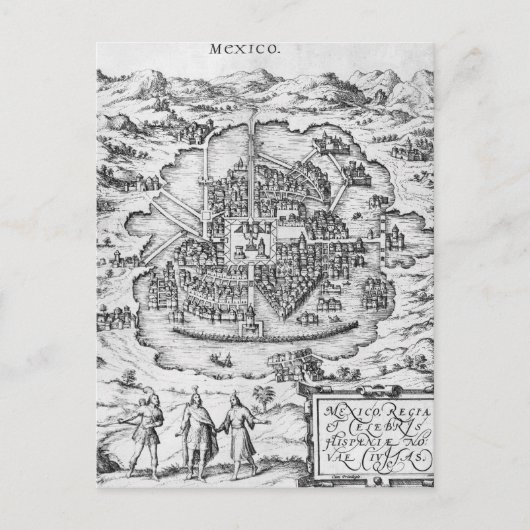 Karte Mexikos (Vorderseite)