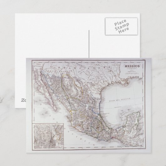Karte Mexikos 2 (Vorne/Hinten)