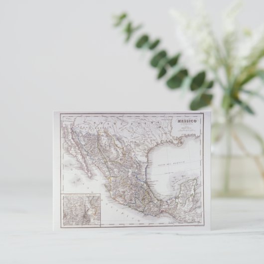 Karte Mexikos 2 (Stehend Vorderseite)