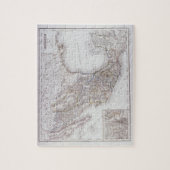 Karte Mexikos 2 Puzzle (Vertikal)