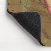 Karte Mexikos mit dem Kriegssitz Mousepad (Ecke)