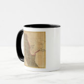 Karte Mexikos mit dem Kriegssitz Tasse (Vorderseite Links)