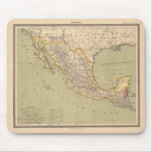 Karte Mexikos Mousepad