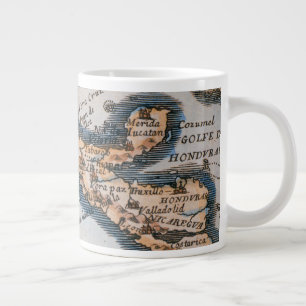 Karte Mexikos oder Neuen Spaniens 1625 Jumbo-Tasse