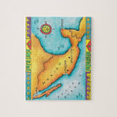 Karte Mexikos Puzzle (Vertikal)