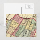 Karte Mineral, Hampshire Landkreis (Vorne/Hinten)