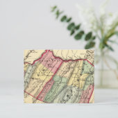 Karte Mineral, Hampshire Landkreis (Stehend Vorderseite)